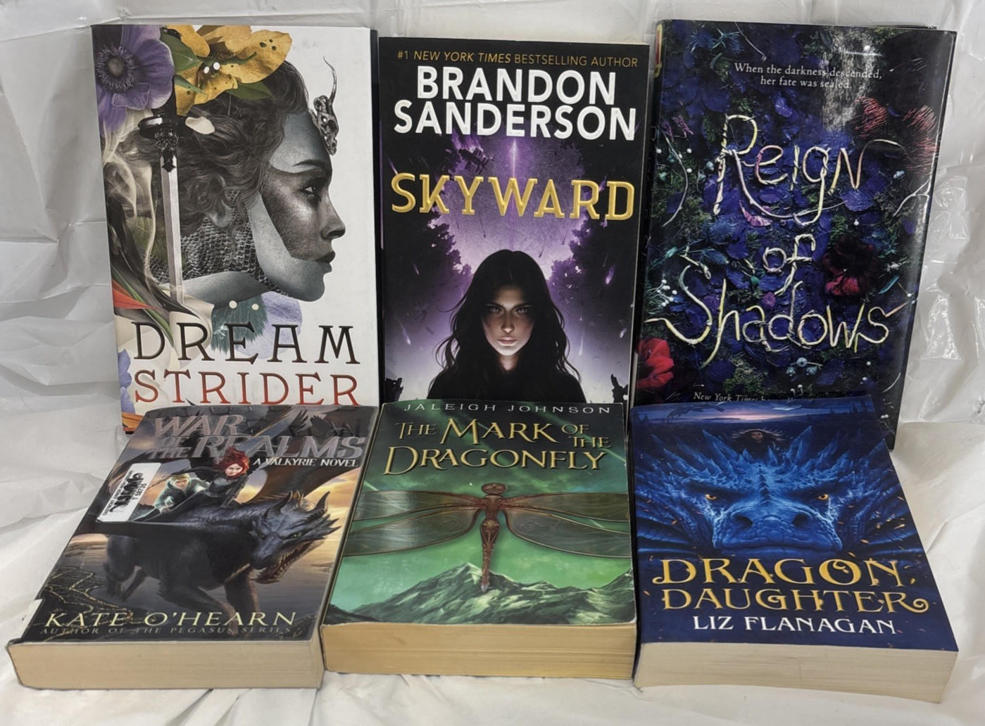 Other Worlds, Lot of 6, Dream Strider, Skyward, Dragon Daughter,Reign of Shadows