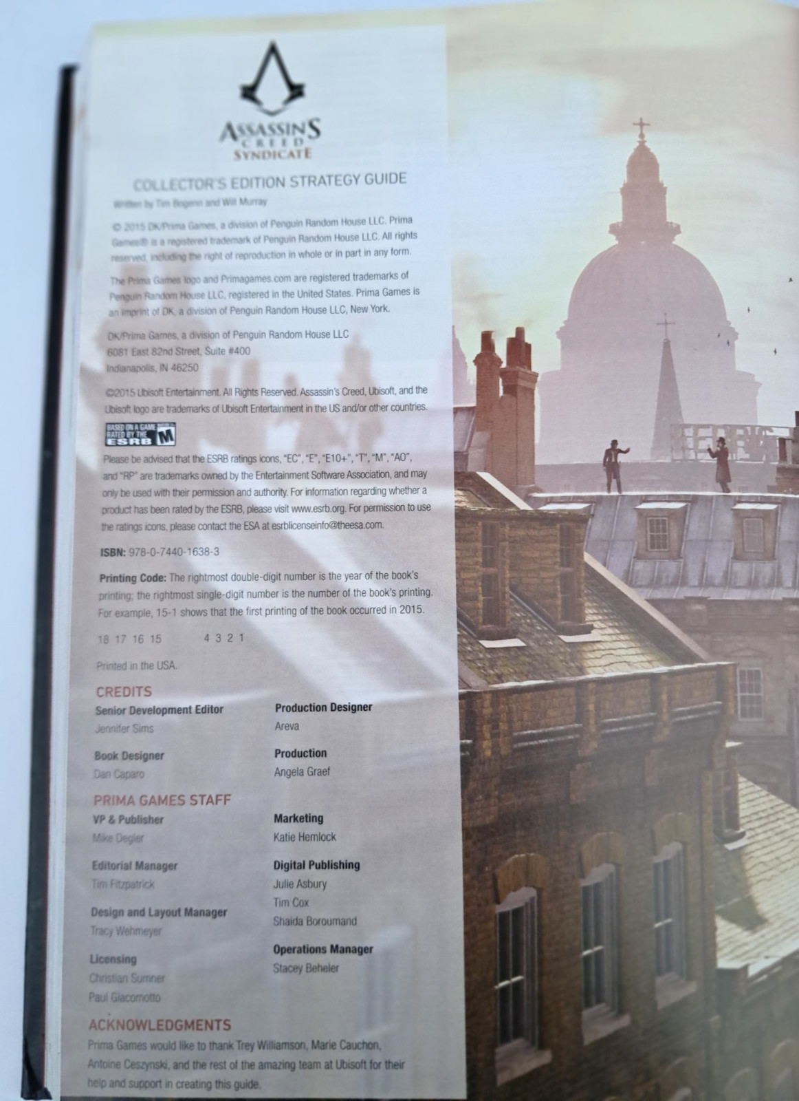 Assassin’s Creed Syndicate Collectors Edition Strategy Book – No Bonus Material