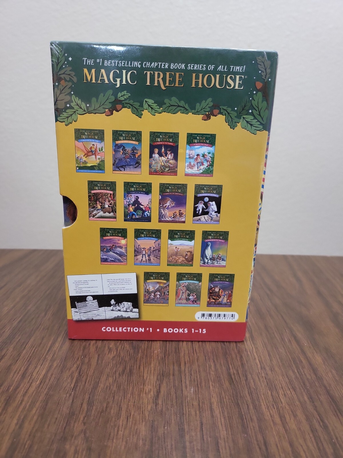Magic Tree House Collection 1: 1-15 Book Box Set by Mary Pope Osborne SHIPS FAST