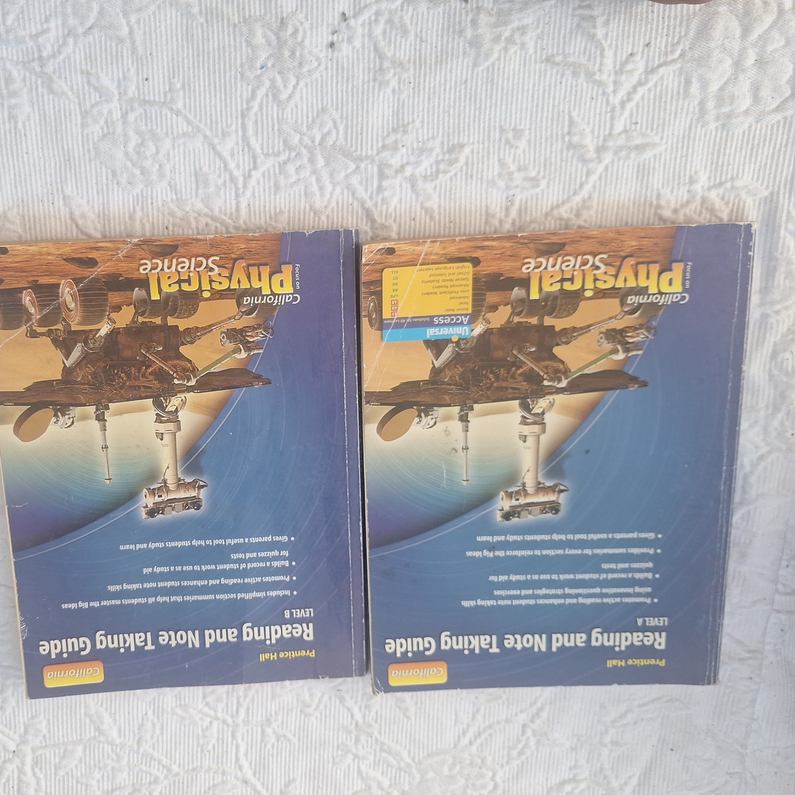 Prentice Hall Focus on California Physical Science Homeschool Kit 10 Items + CD
