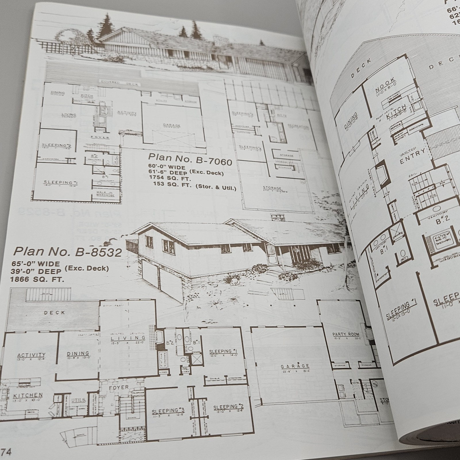 Vol 2 300 New Home Plans For Sloping And View Sites I.m. Bruinier & Assoc.