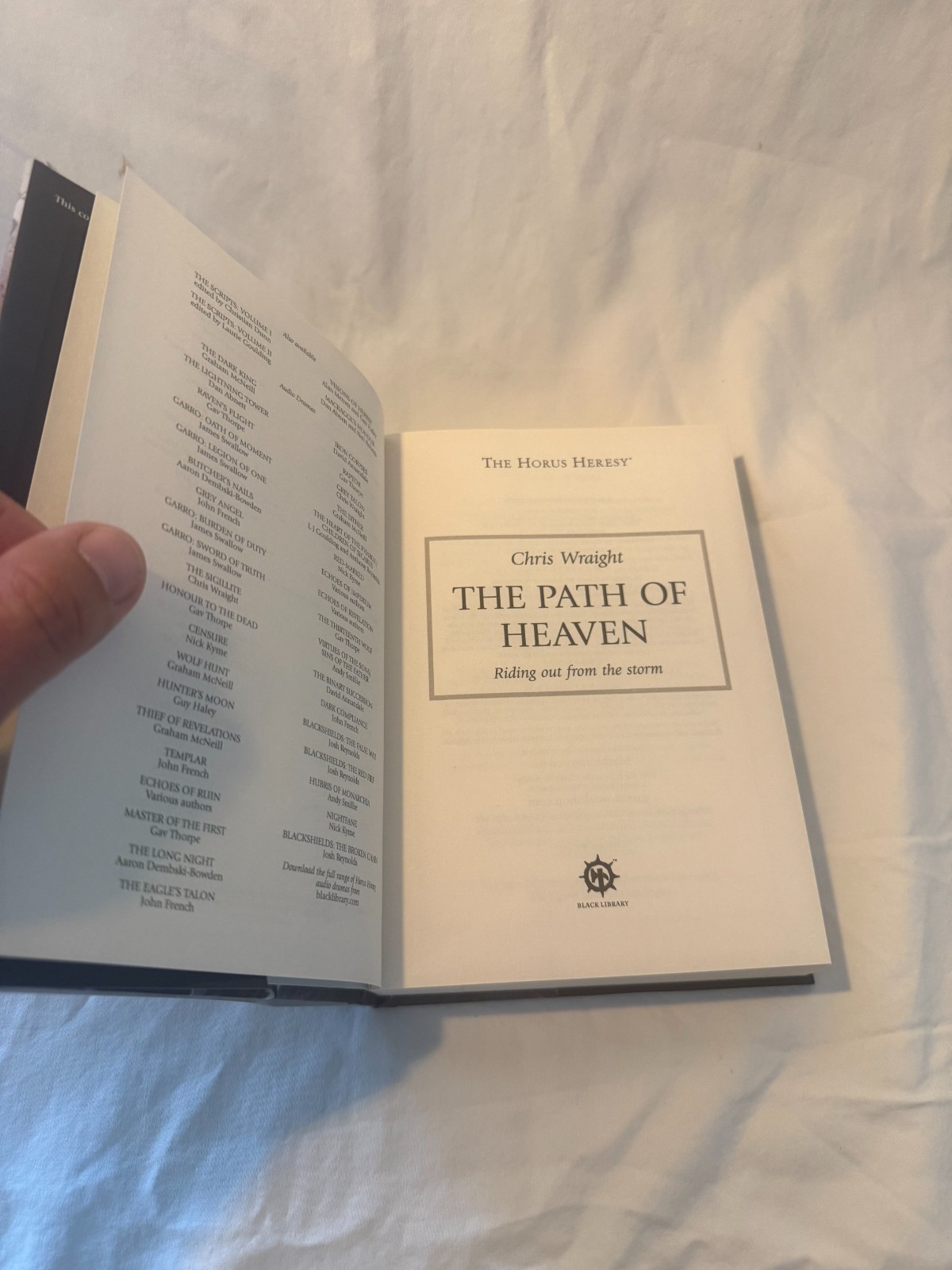 NEW MINT* Horus Heresy XXXVI The Path of Heaven Chris Wraight 1st/1st HARDCOVER