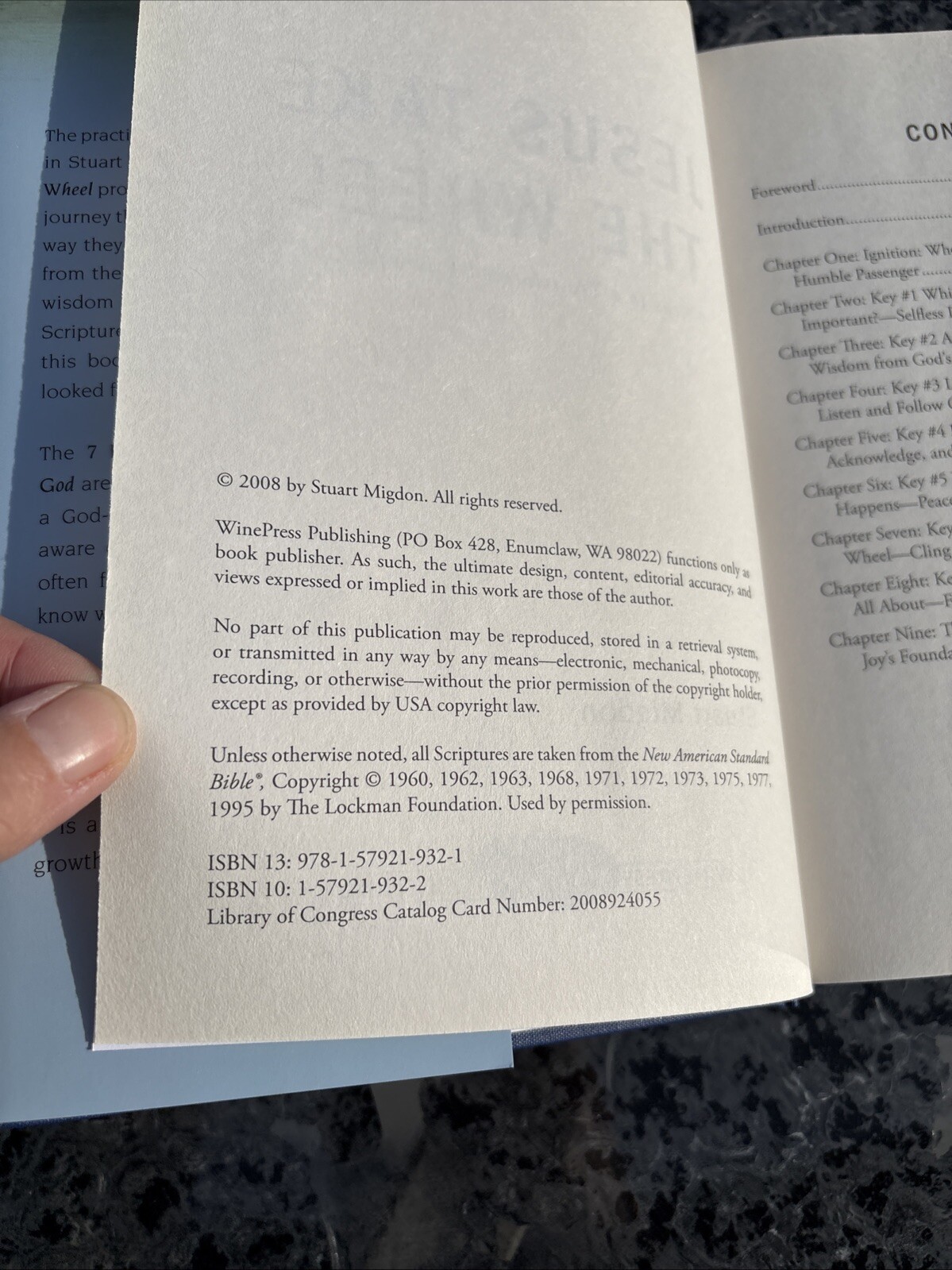 Jesus Take the Wheel: 7 Keys to a Transformed Life with God by Stuart Migdon LNW