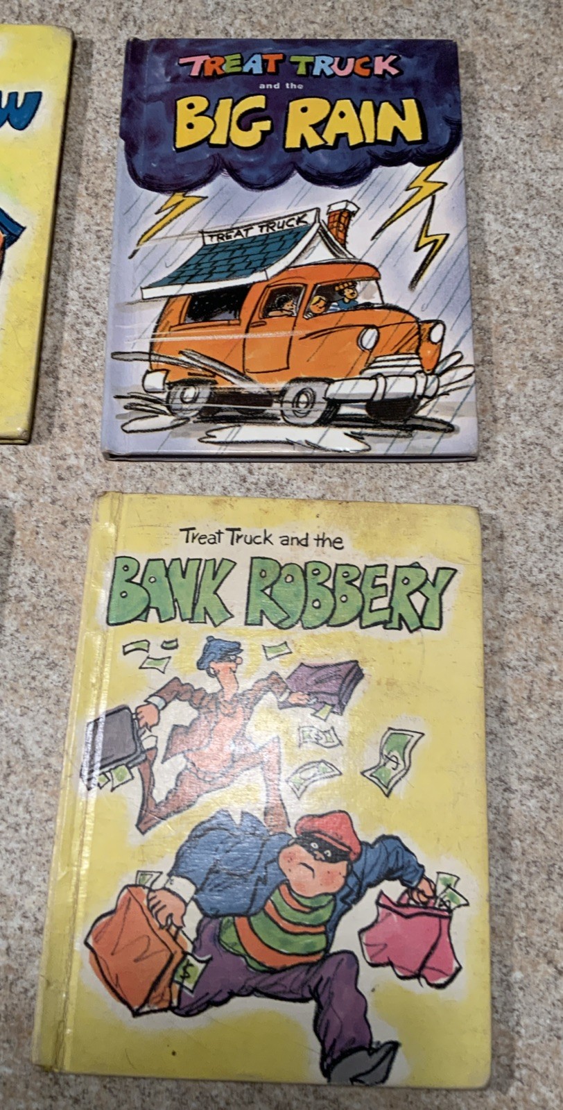 Treat Truck Series Lot Of 6 Books 1970s Benefic Press Easy Readers HTF