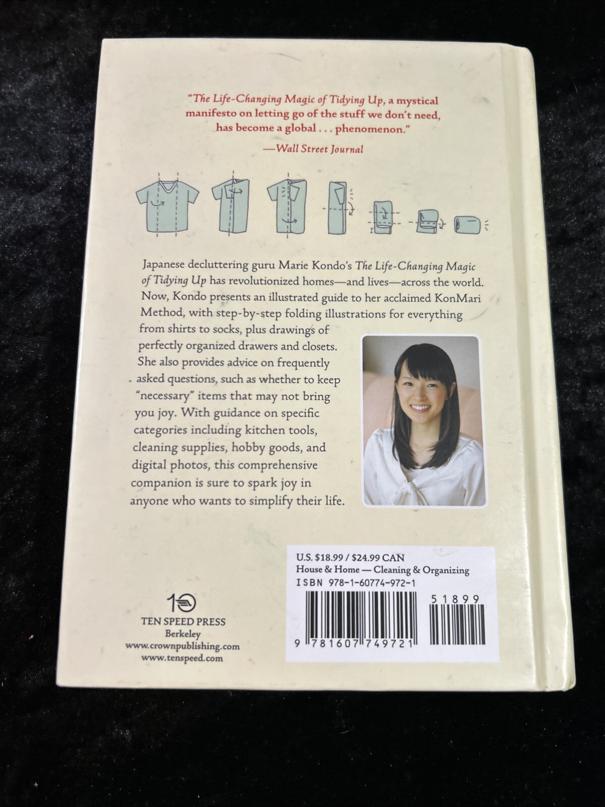 Spark Joy: Art of Organizing and Tidying Up – Marie Kondo – 2016 illust h/c
