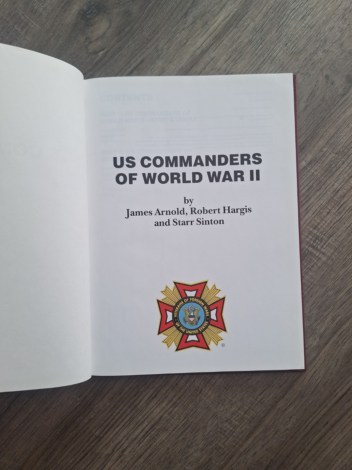 US Commanders of World War II Service with Honor Library
