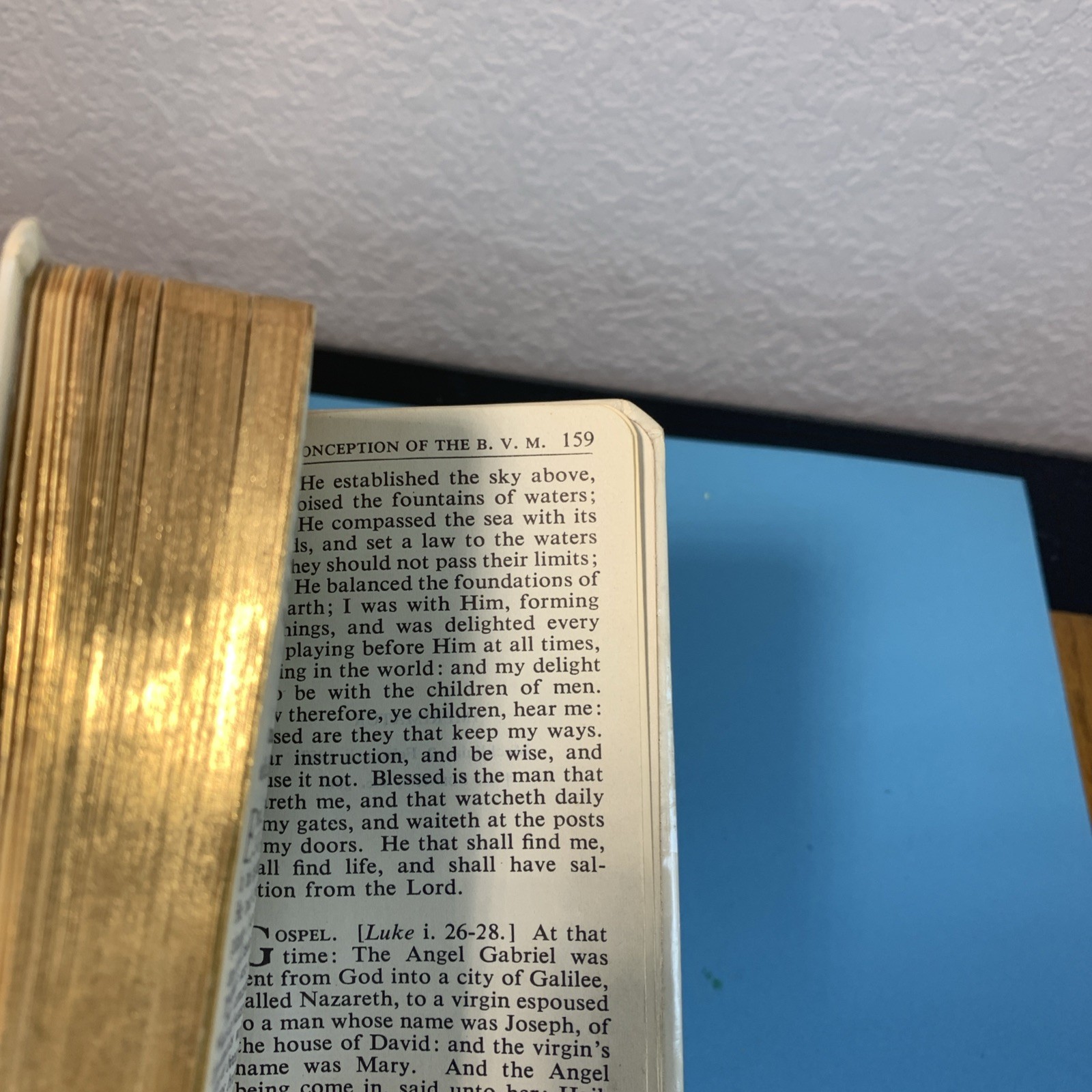 Vintage Mother of Pearl “Manual of Catholic Devotions”Regina Press 1957.