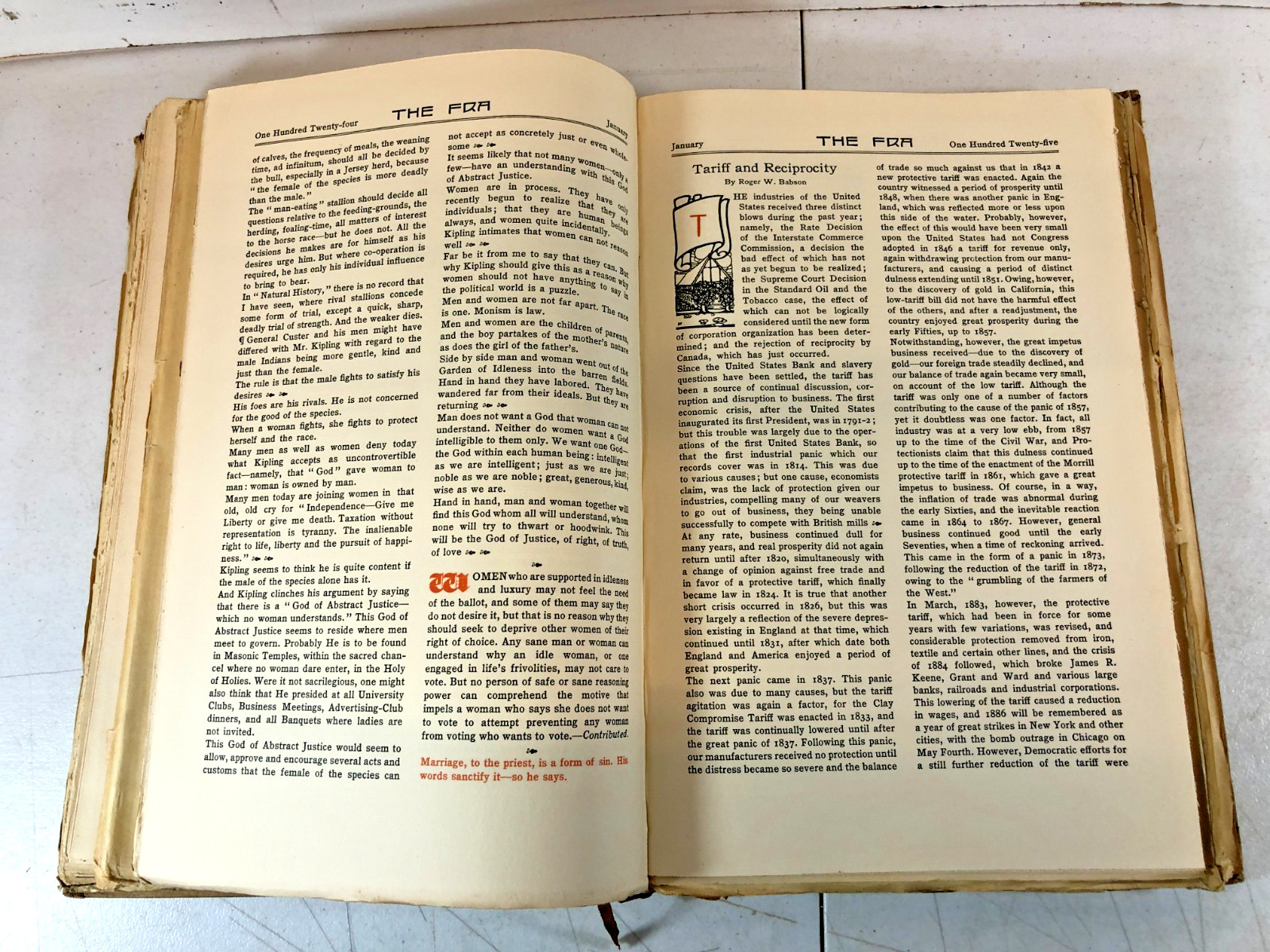 Vol. 8:The FRA: Exponent of The American Philosophy, Oct 1911- March 1912, E-76