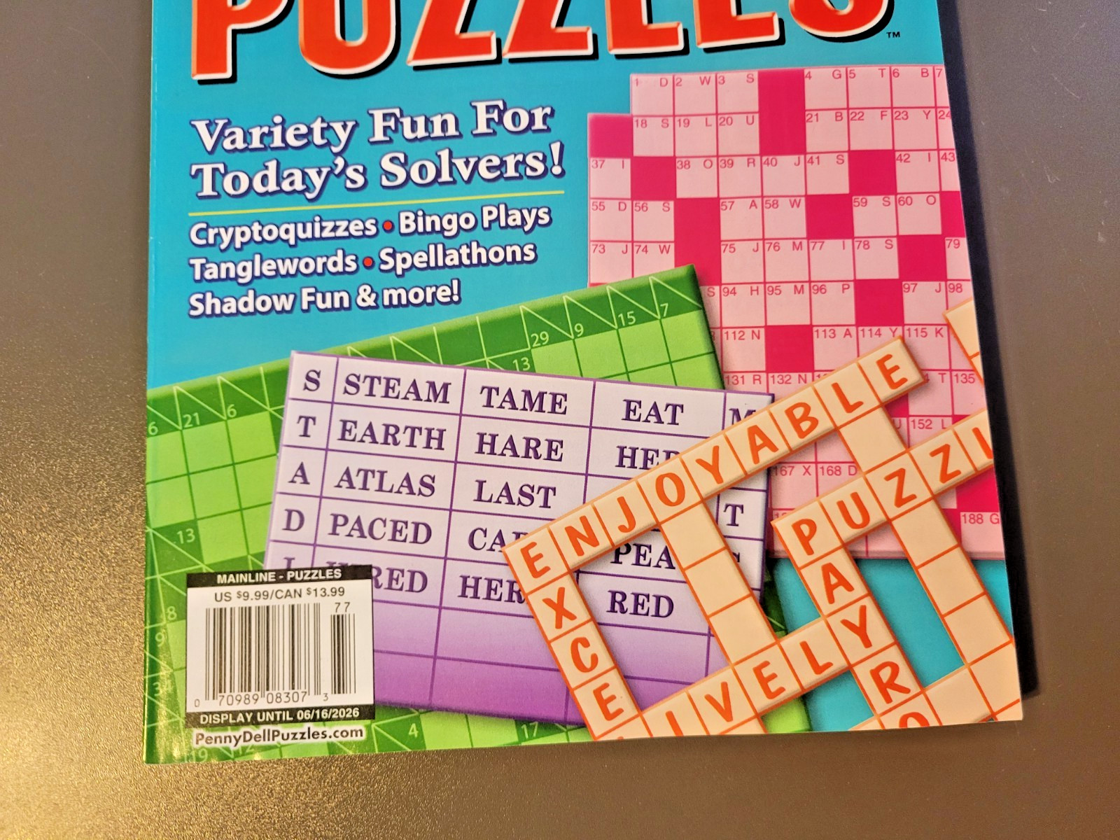 Solver’s Choice Variety Puzzles by DELL – Volume 77 – Fun for Today’s Solvers !