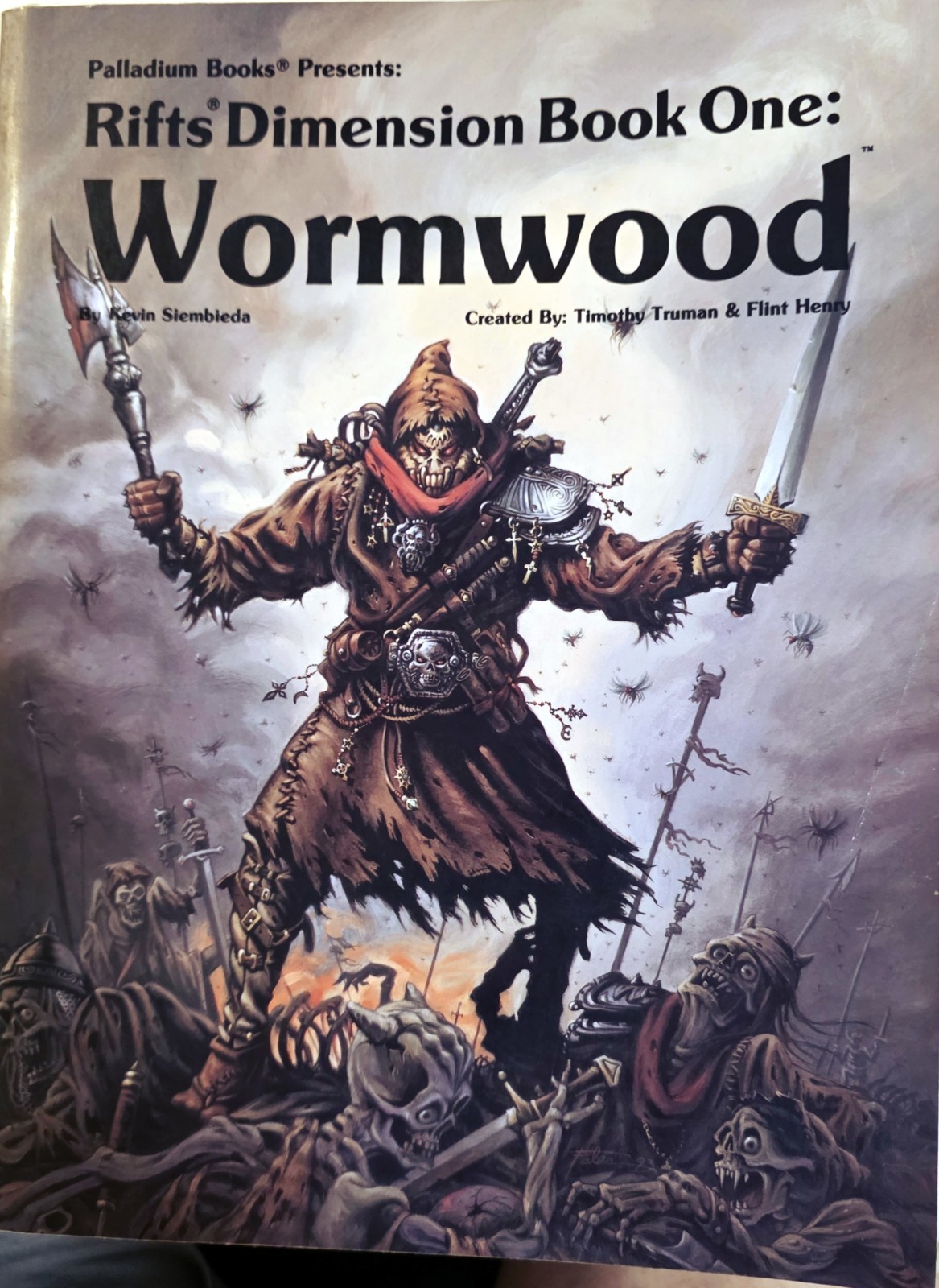Wormwood Dimension Book 1-Siembieda/Truman, 1993 Palladium Trade Paperback EXC!