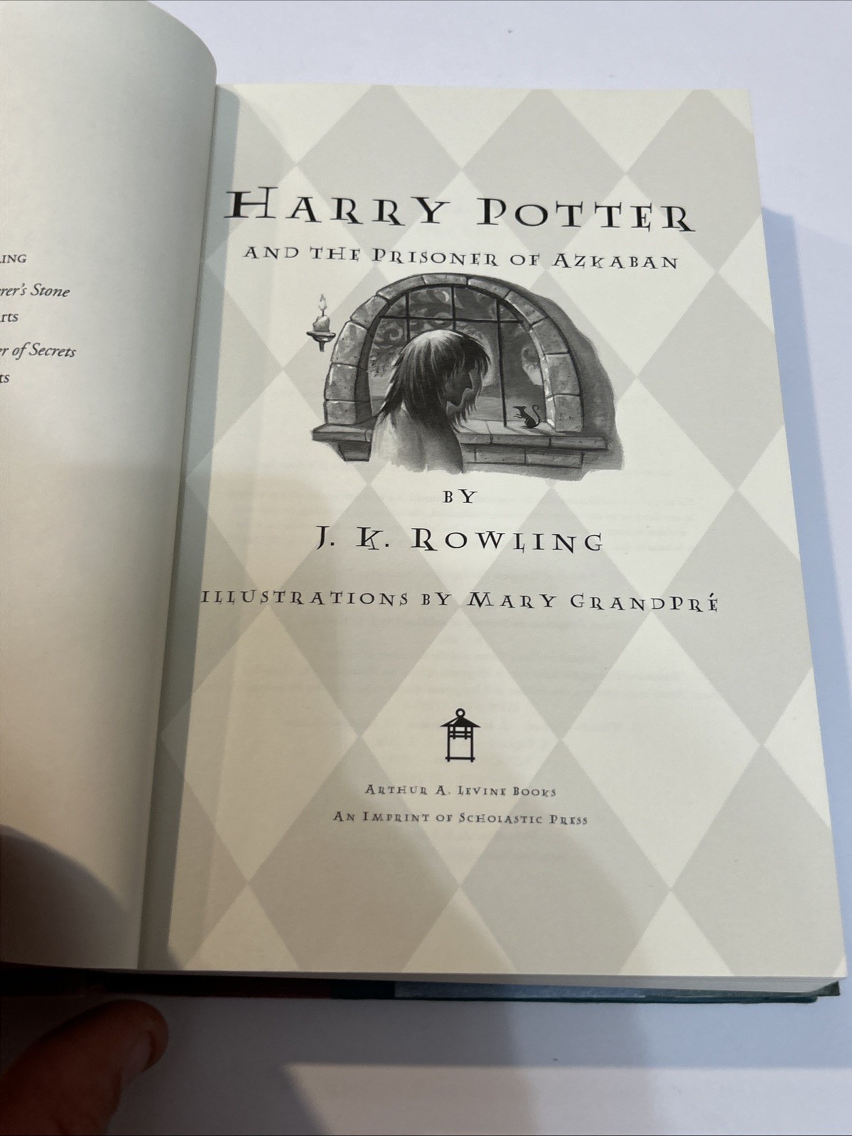 Harry Potter Prisoner Azkaban 1st Edition 1st Print 1999 Very Nice