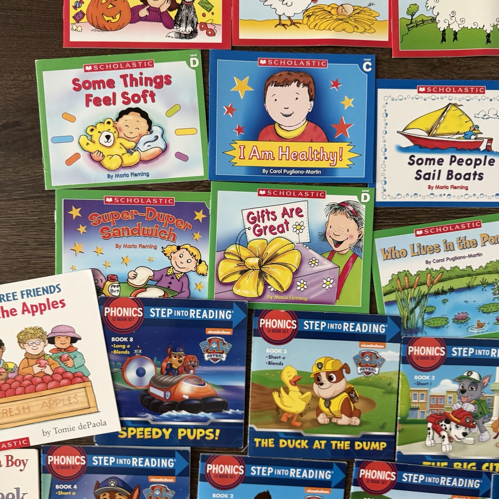 69 Leveled Early Readers Scholastic Step Into Reading I Can Read Paw Patrol