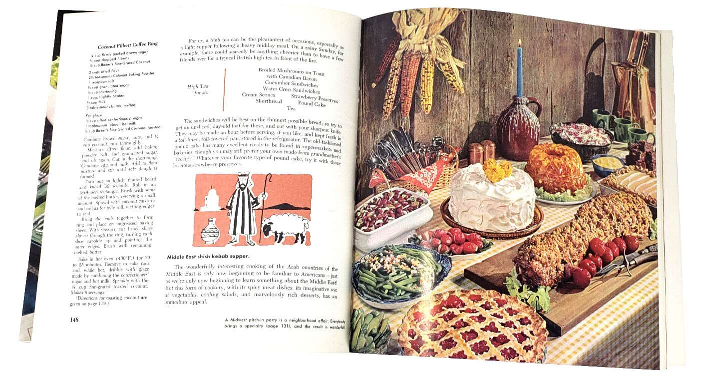The General Foods Kitchens Vintage 1959 2nd Edition 436 pages