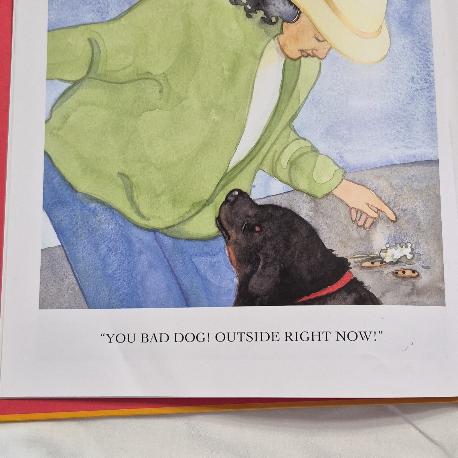Dutton Children’s Books You Bad Dog! Leslie Baker First Edition Hardcover 2003