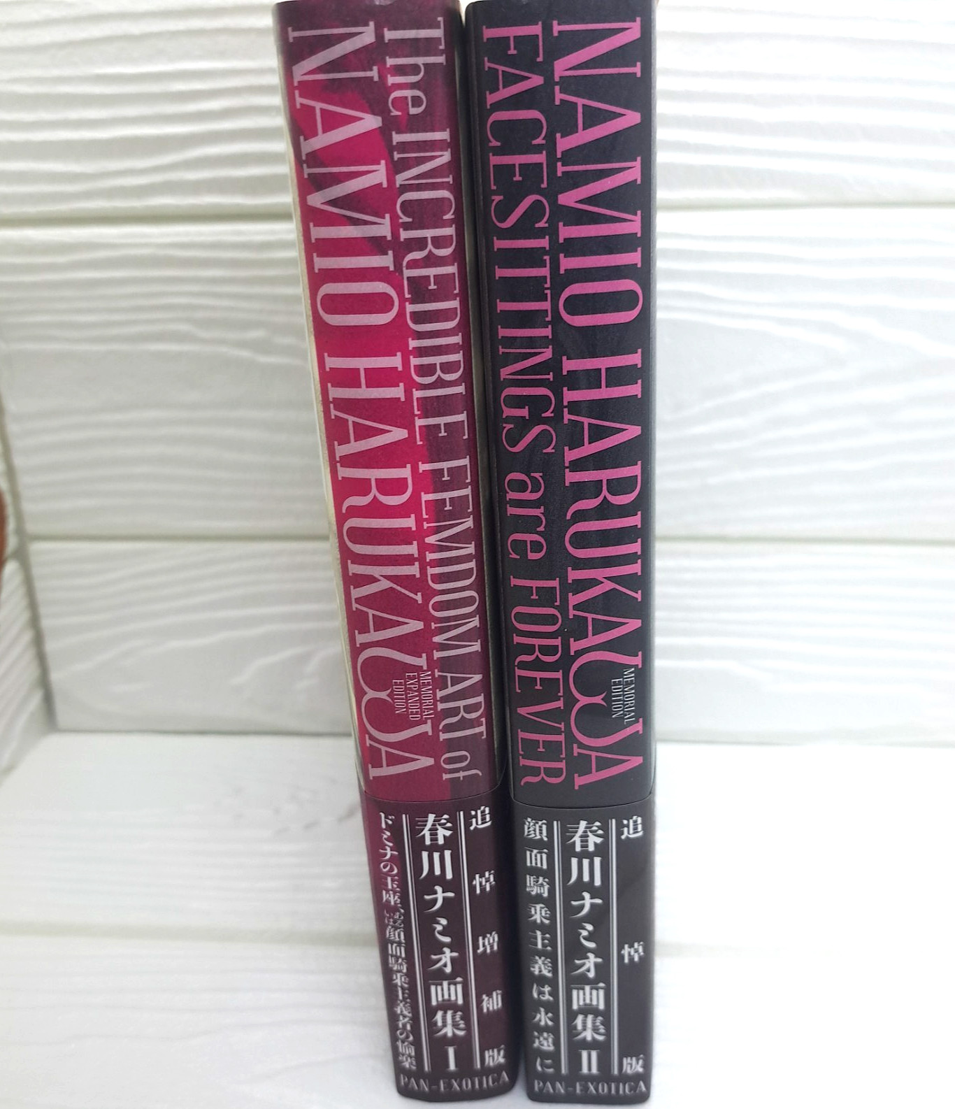 Namio Harukawa Art Book I & II Memorial Edition Set Illustration Book Japan