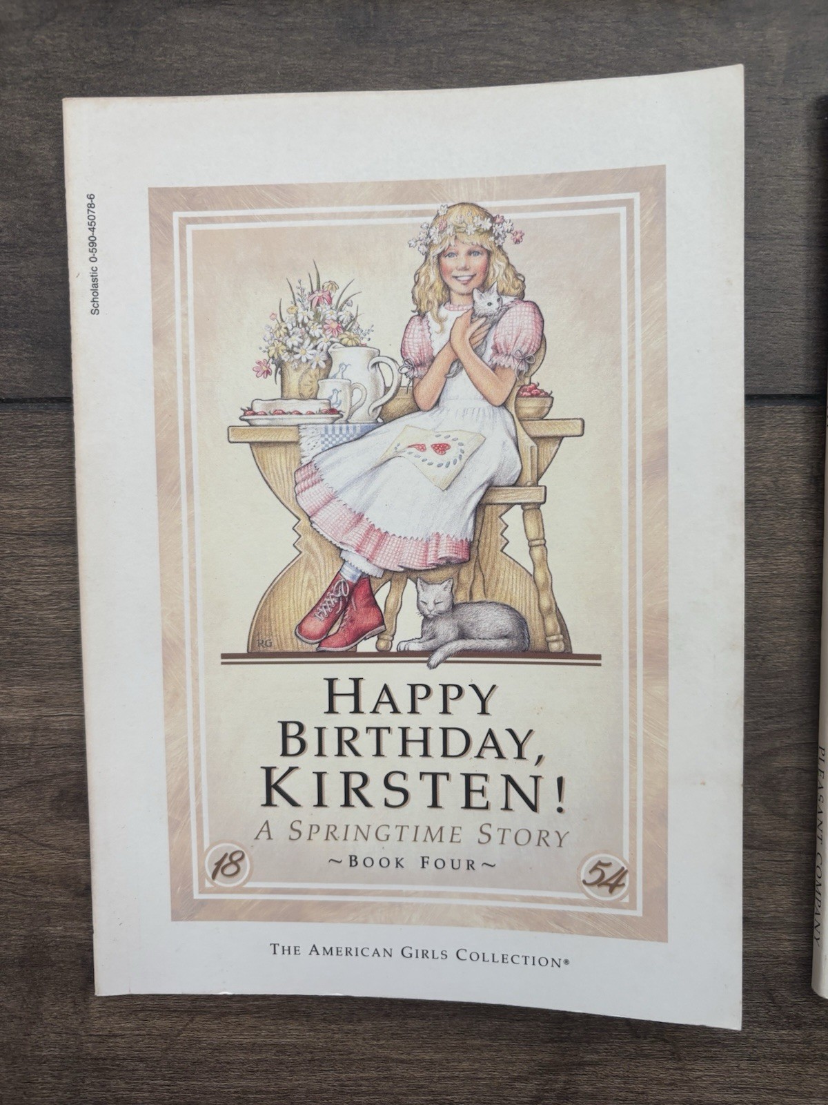 American Girl KIRSTEN Books 1854 Complete Set 1-6 Pleasant Co First Editions ‘86