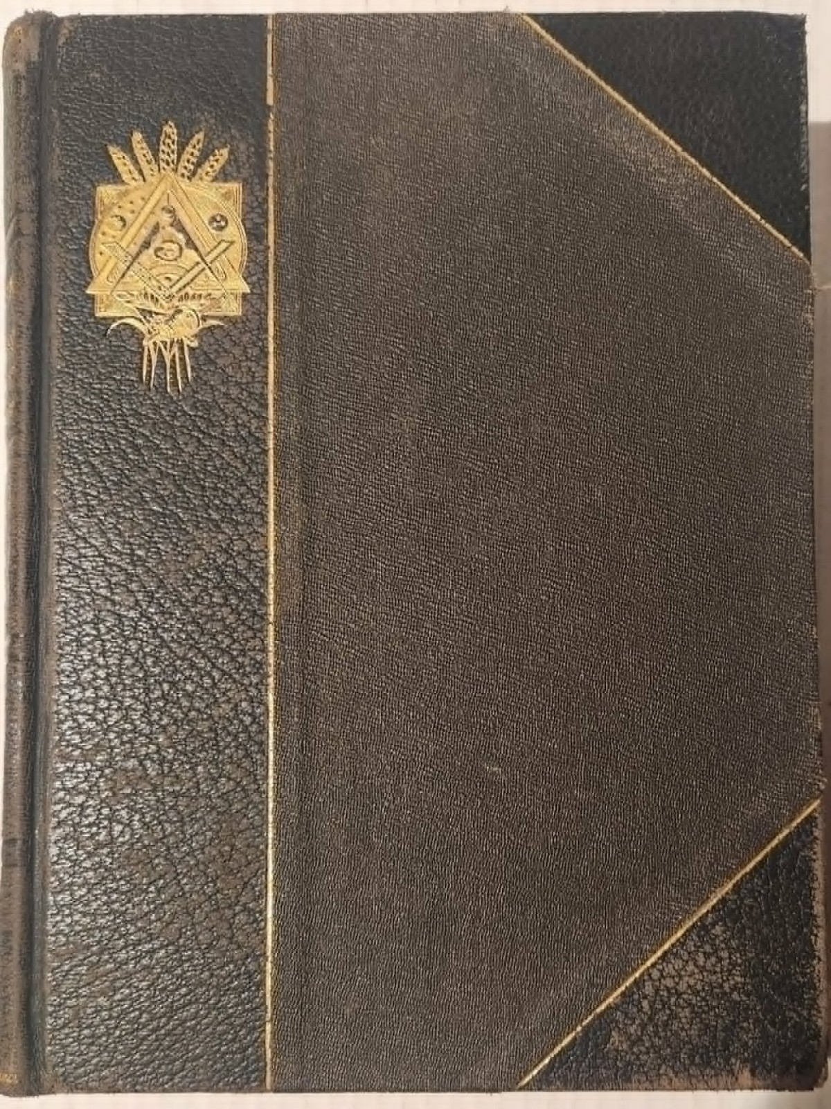 RARE ANTIQUE 1916 Encyclopedia of Freemasonry Albert Mackey 2 Vol. Set Embossed
