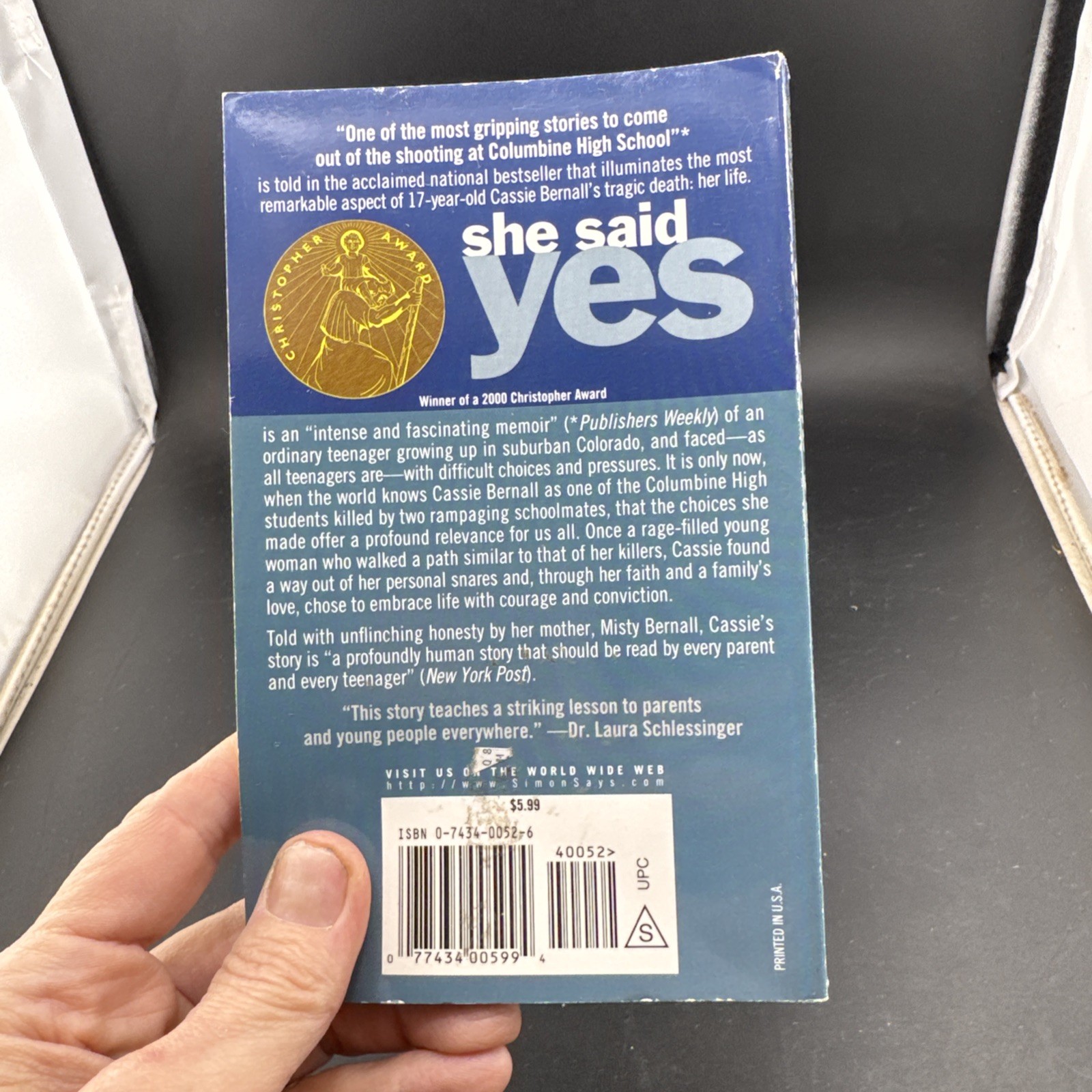 She Said Yes – Misty Bernall (Paperback, 2000)