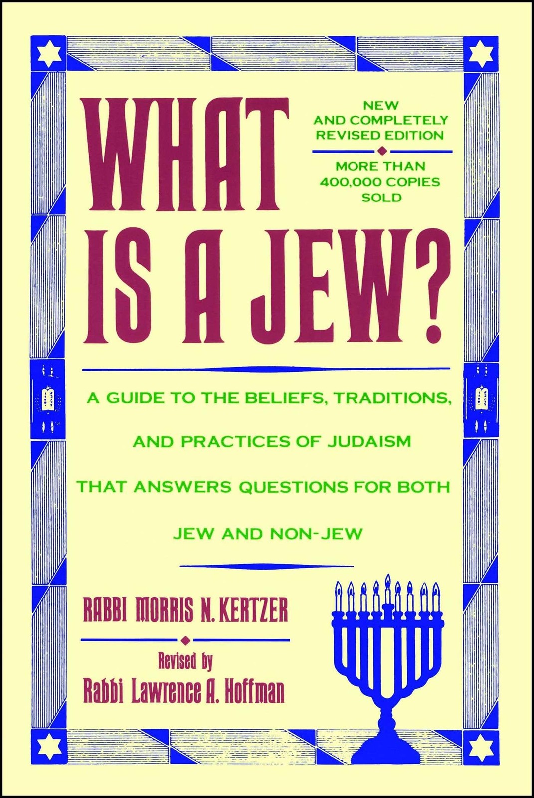 What is a Jew? – Kertzer, Morris N. – Very Good – See condition notes