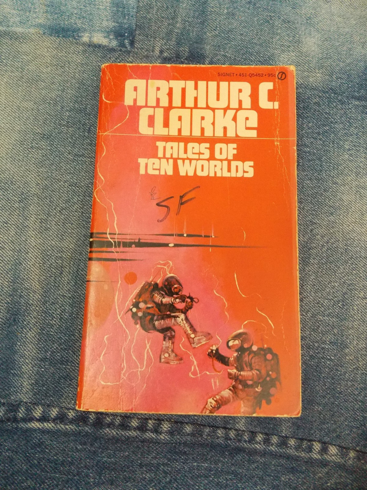 Arthur C Clarke Sci Fi Paperback Book Lot or 14 Vintage