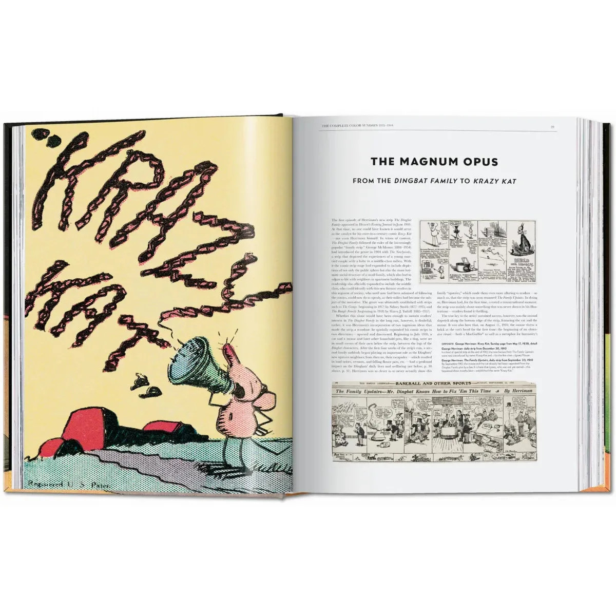 New in Box – George Herriman. Krazy Kat. The Complete Color Sundays 1935–1944 –