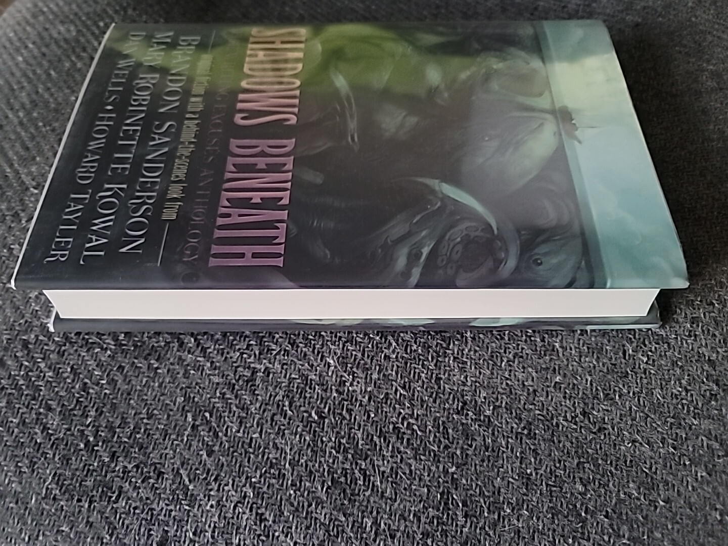 SIGNED X8 Shadows Beneath: Writing Excuses Anthology 1st/2nd Brandon Sanderson