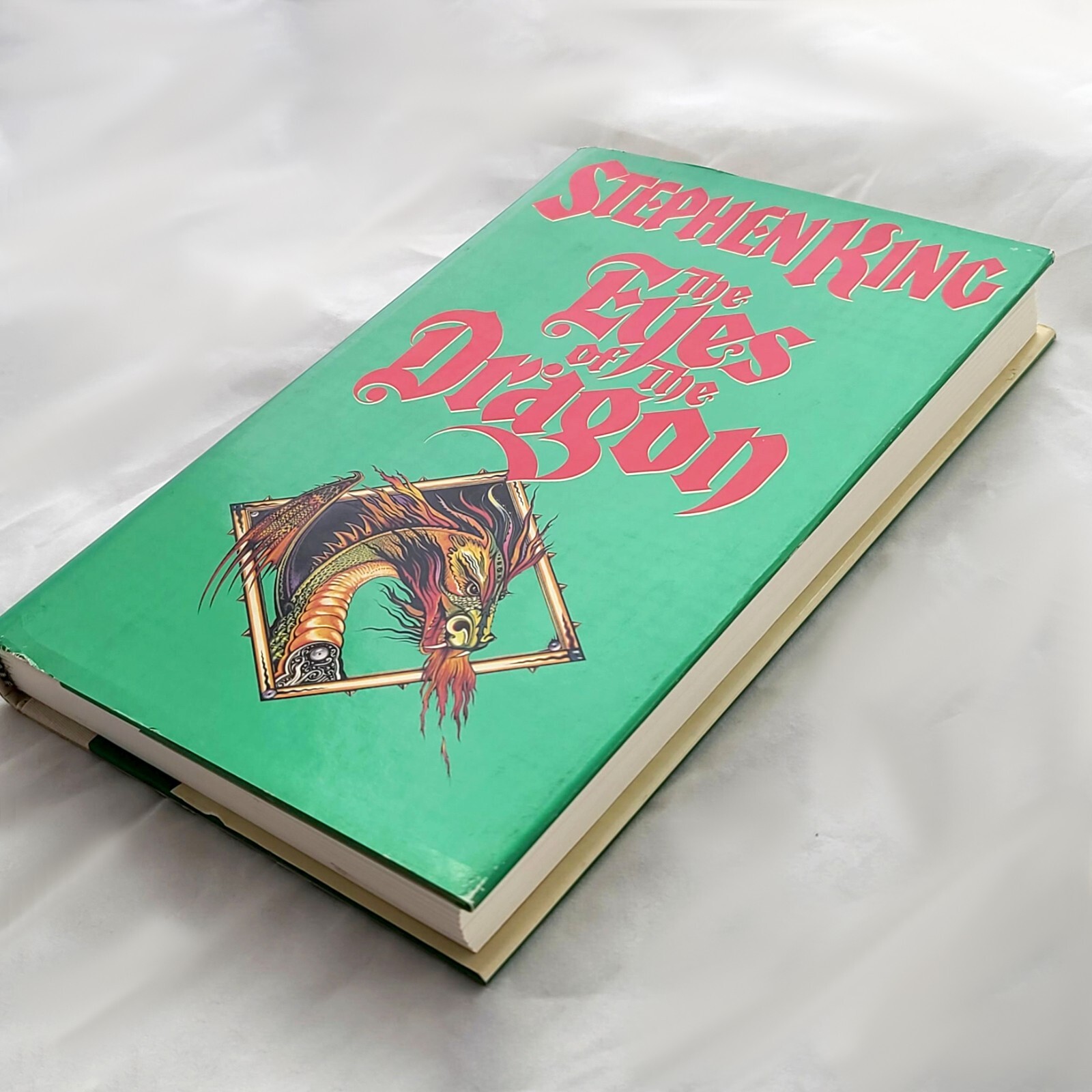 THE EYES OF THE DRAGON by Stephen King (1987, HCDJ) Viking Penguin