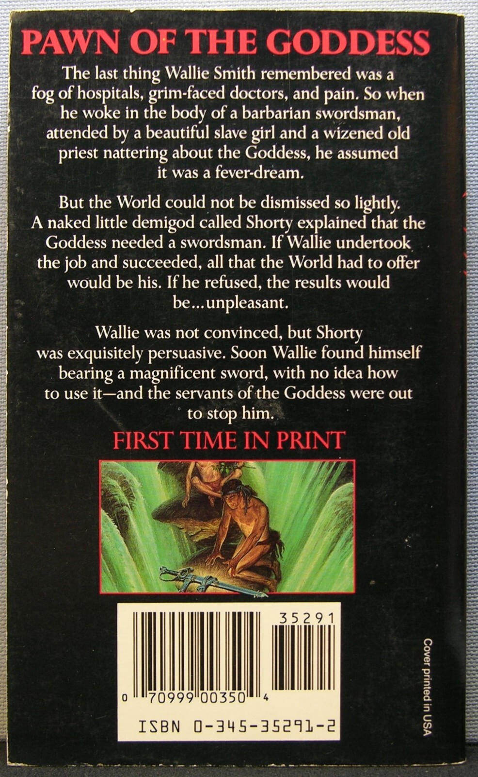 Duncan, Dave – The Reluctant Swordsman [Seventh Sword #1] PBO 1st Ed. 1990 NF