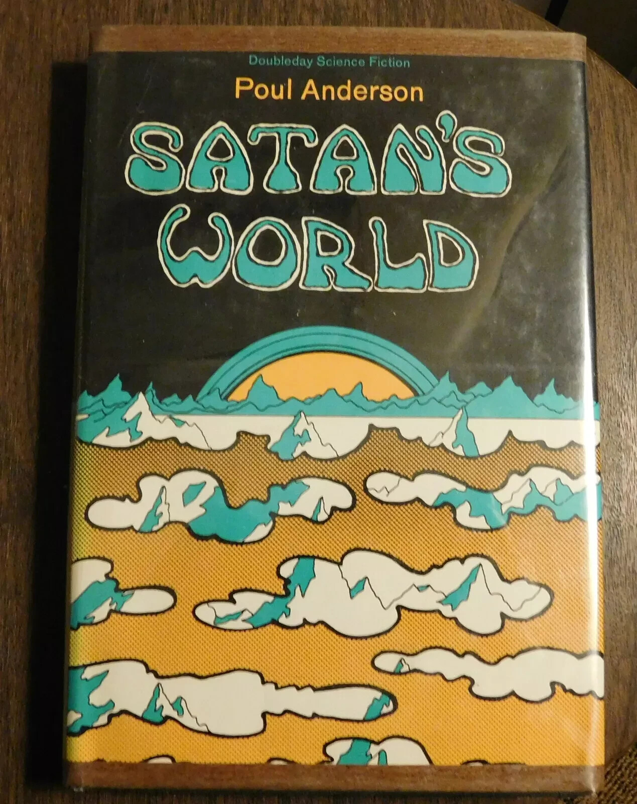 Satan’s World by Poul Anderson 1969 Hardcover Doubleday DJ regular edition