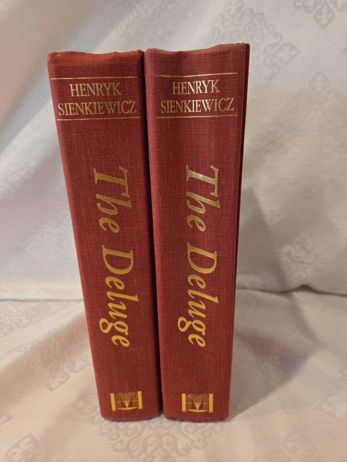 The Deluge 2 Volumes (The Trilogy Book 2) by Henryk Sienkiewicz – FIRST Edition