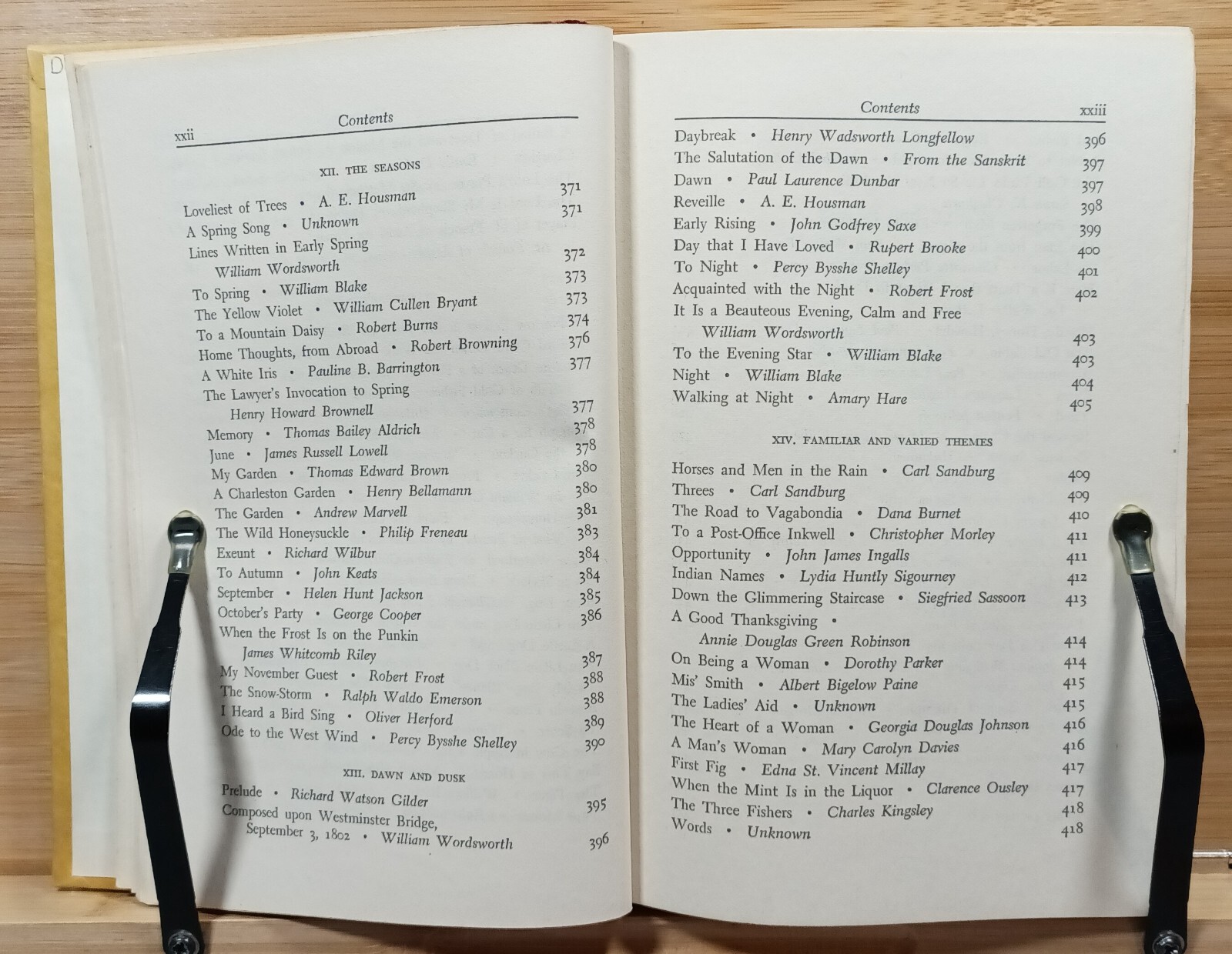 Poems That Live Forever by Hazel Felleman (1965, Hardcover)