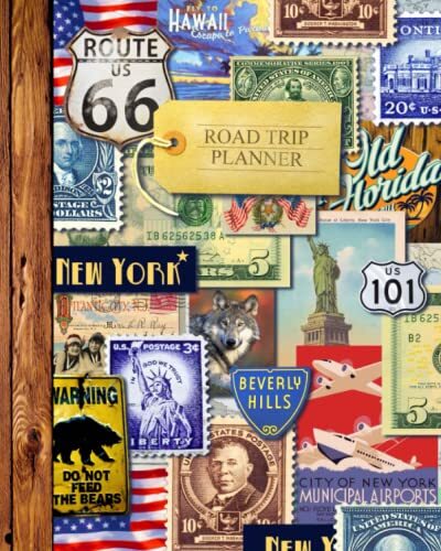 Road Trip Planner: Vacation Planner & Travel Journal / Diary for
