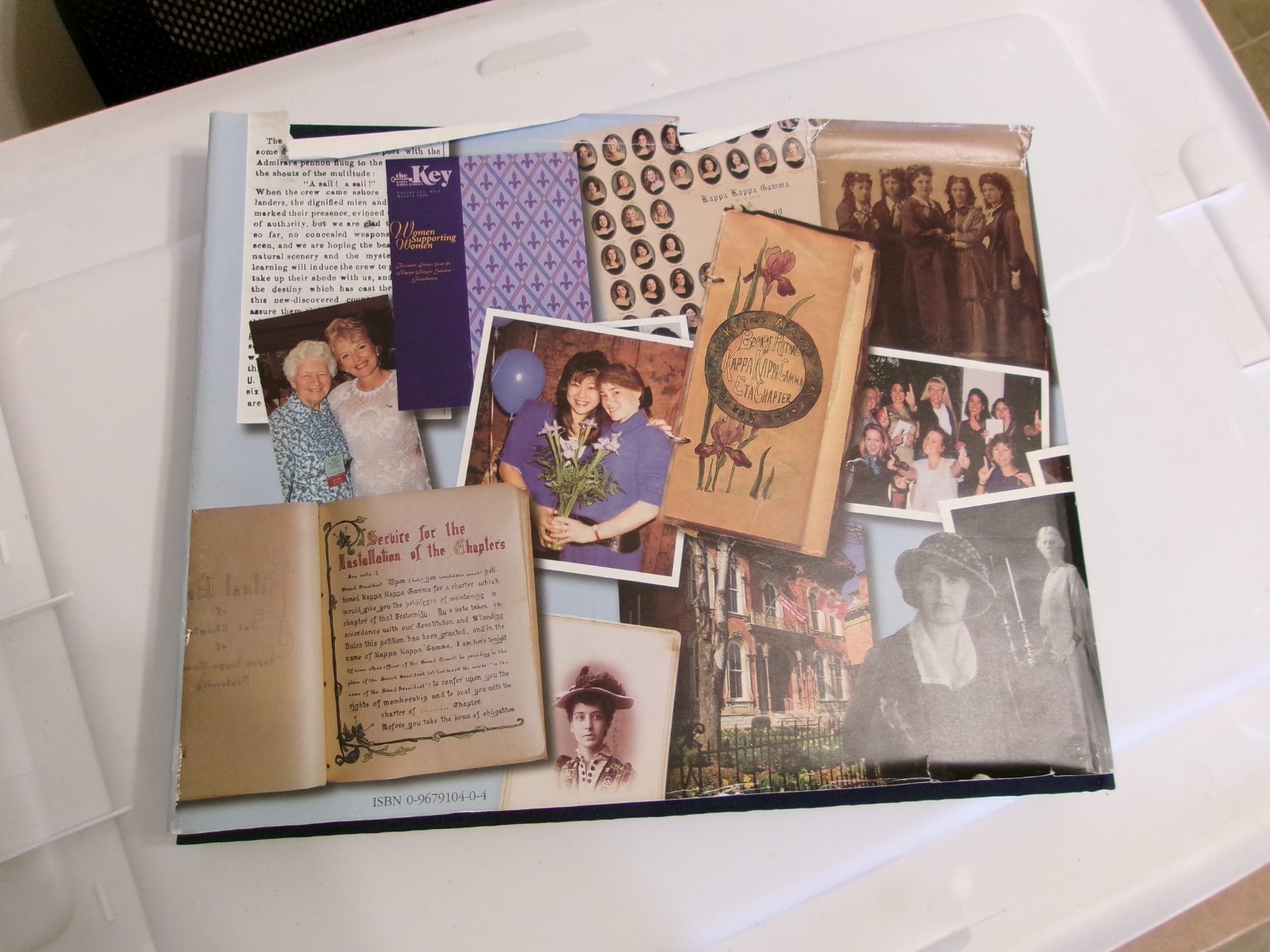 Kappa Kappa Gamma Through The Years by Denise Tessier 2000 HC DJ