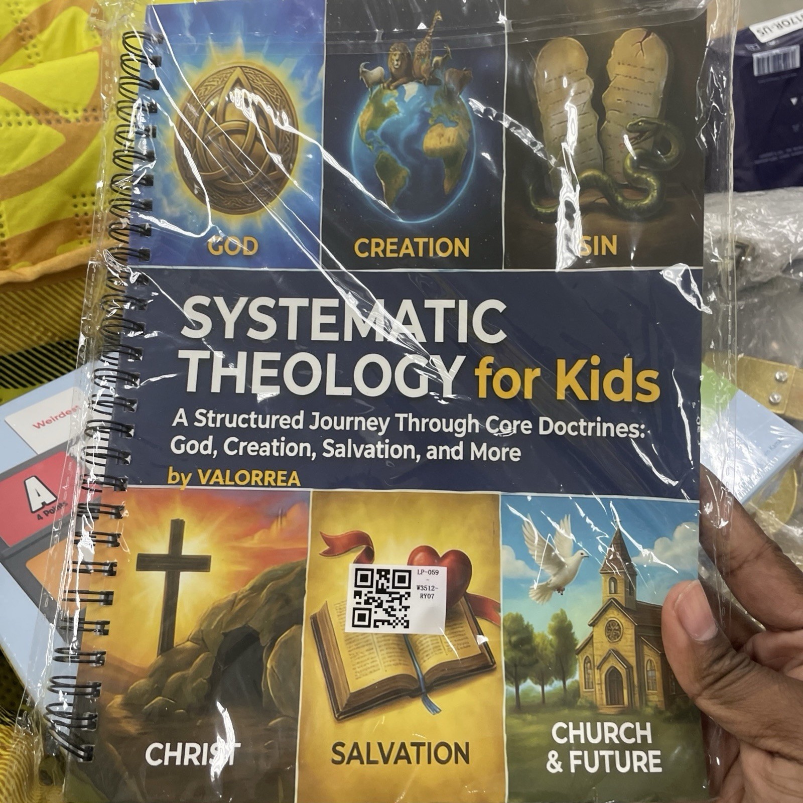 Systematic Theology for Kids: 52-Week Workbook Christian Study Children Valorrea