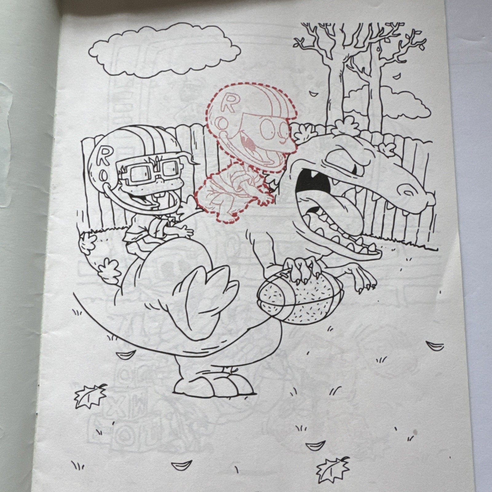 Nickelodeon RUGRATS Sticker and Coloring Book 16 PAGES/STICKERS 1997 Vintage