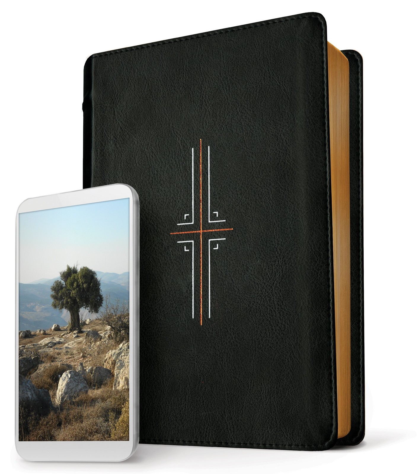 FILAMENT BIBLE NLT (LEATHERLIKE, BLACK): THE PRINT+DIGITAL BIBLE New Living Tran