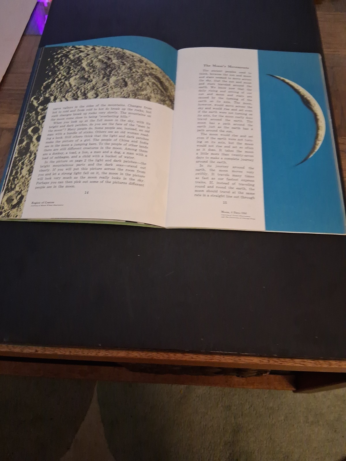 Earth’s Nearest Neighbor Moon Book 1966 Edition Bertha Parker Paperback V. G.