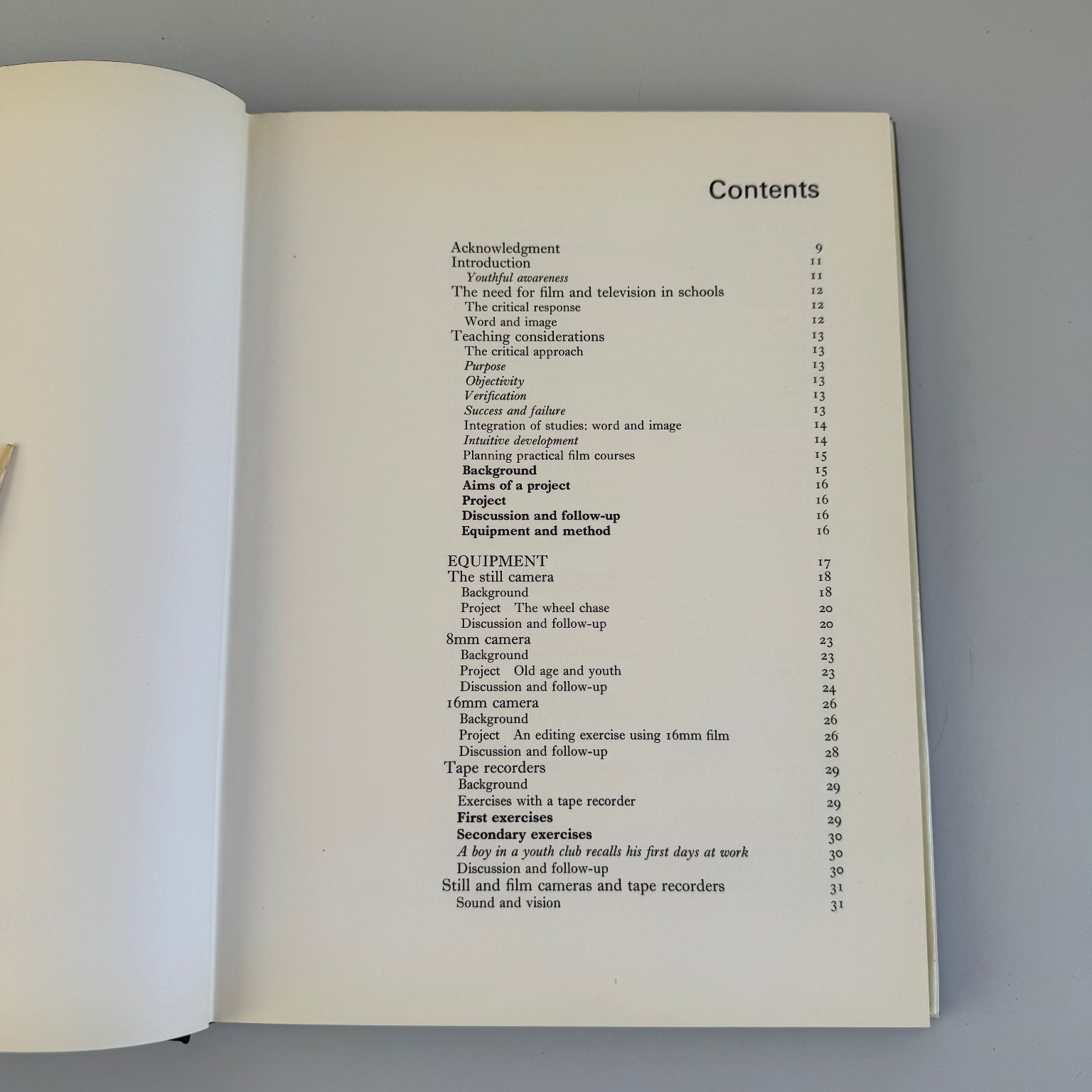 Film Making in Schools Douglas Lowndes 1972 Reprint Filmmaking Education