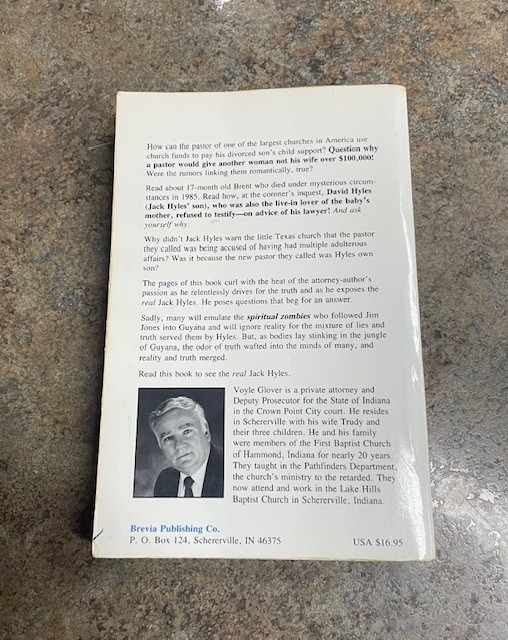 Fundamental Seduction: The Jack Hyles Case, Voyle A. Glover 1990 Edition