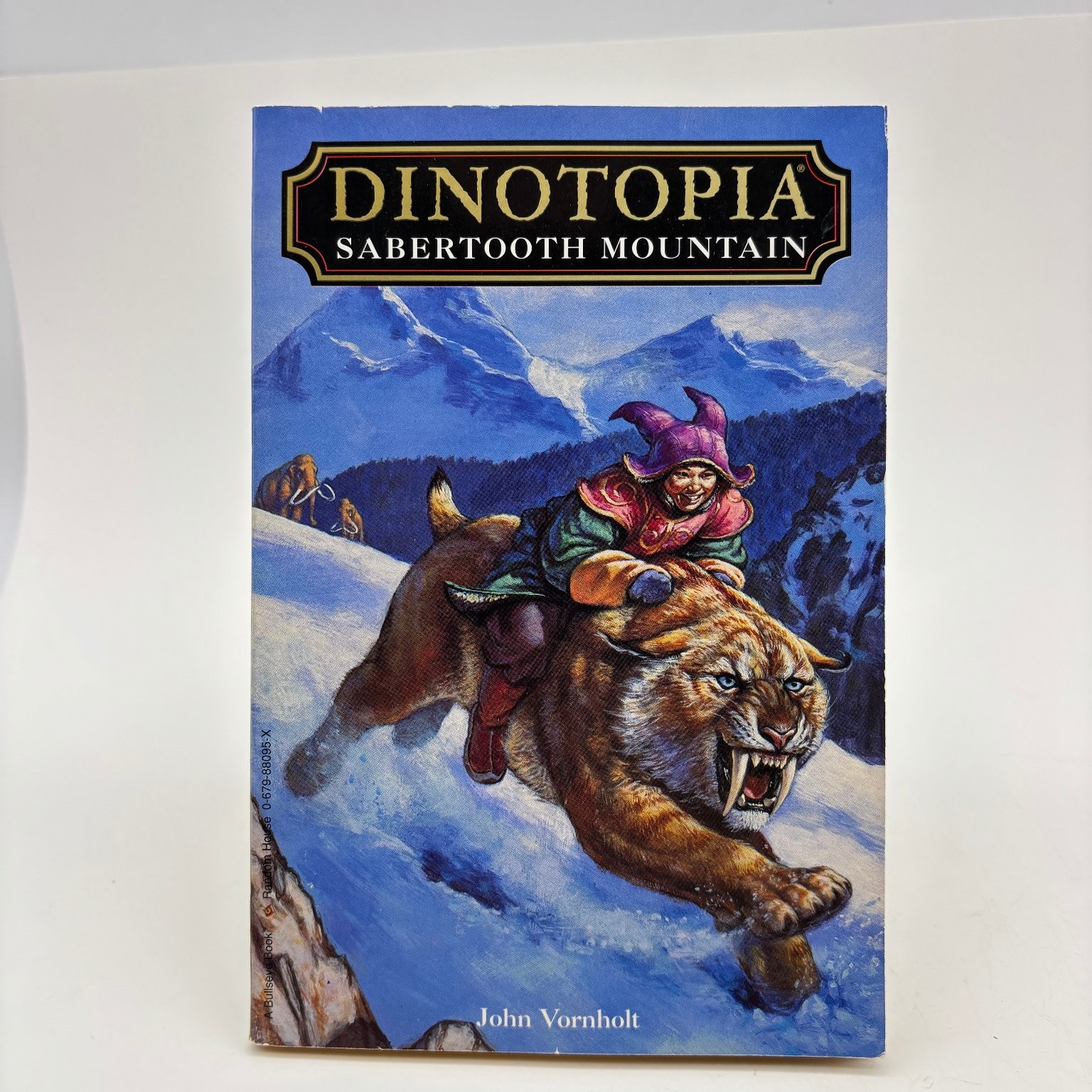 Dinotopia Sabertooth Mountain John Vornholt 1996 Fantasy Adventure Random House