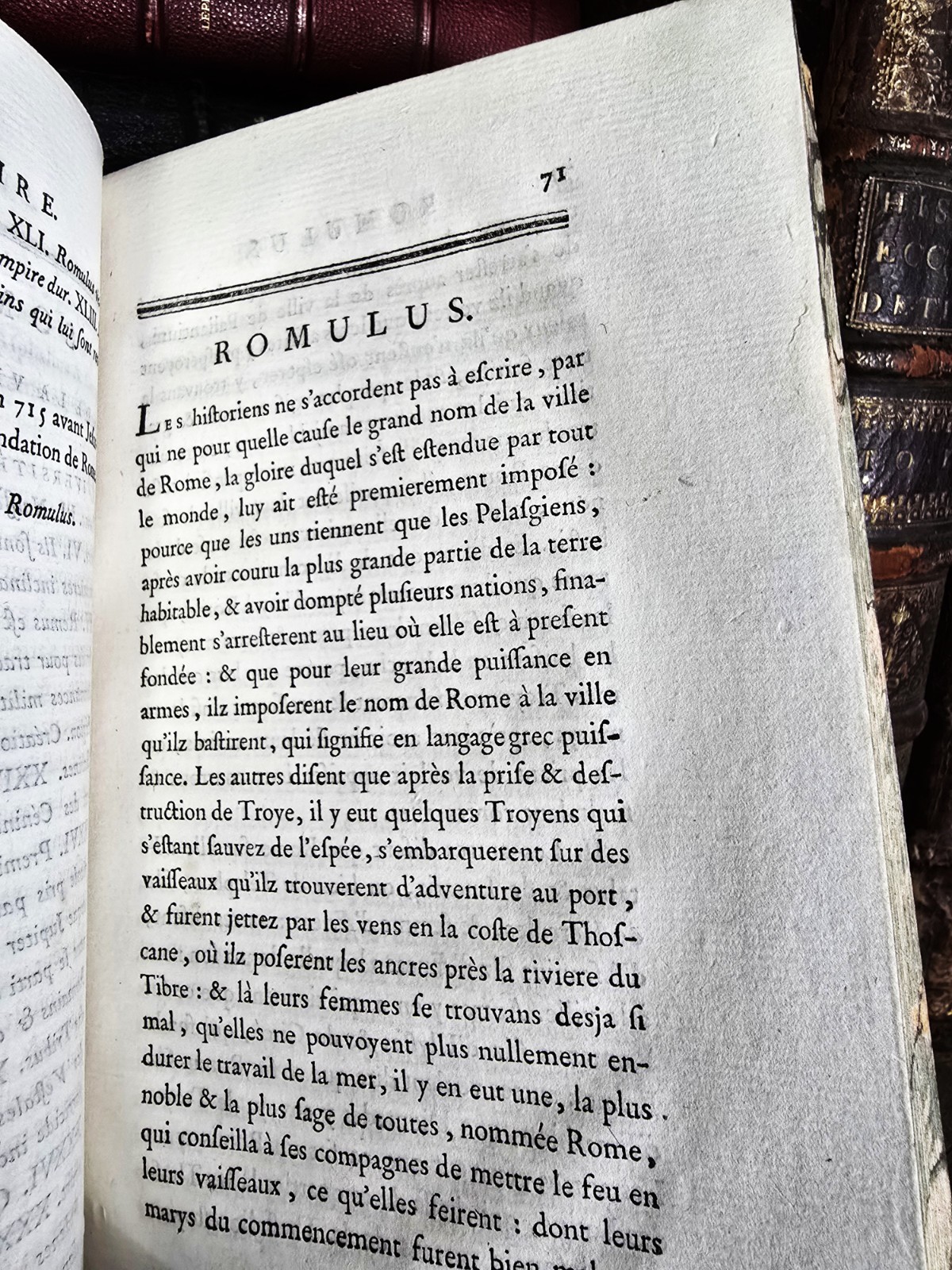 1783 – Lives of Illustrious Men by Plutarch – Theseus, Romulus, Lycurgus, Solon