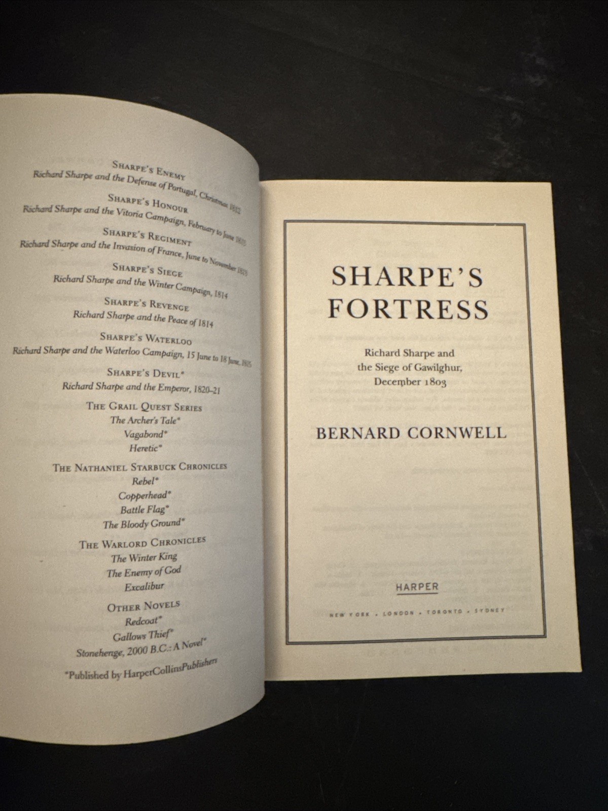 Sharpe’s Fortress : The Siege of Gawilghur, December 1803 by Bernard Cornwell