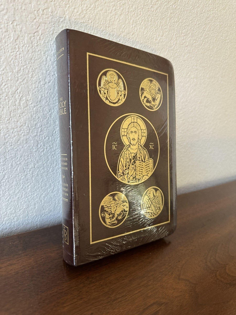 Ignatius Bible Revised Standard Version Burgundy Leather second catholic edition