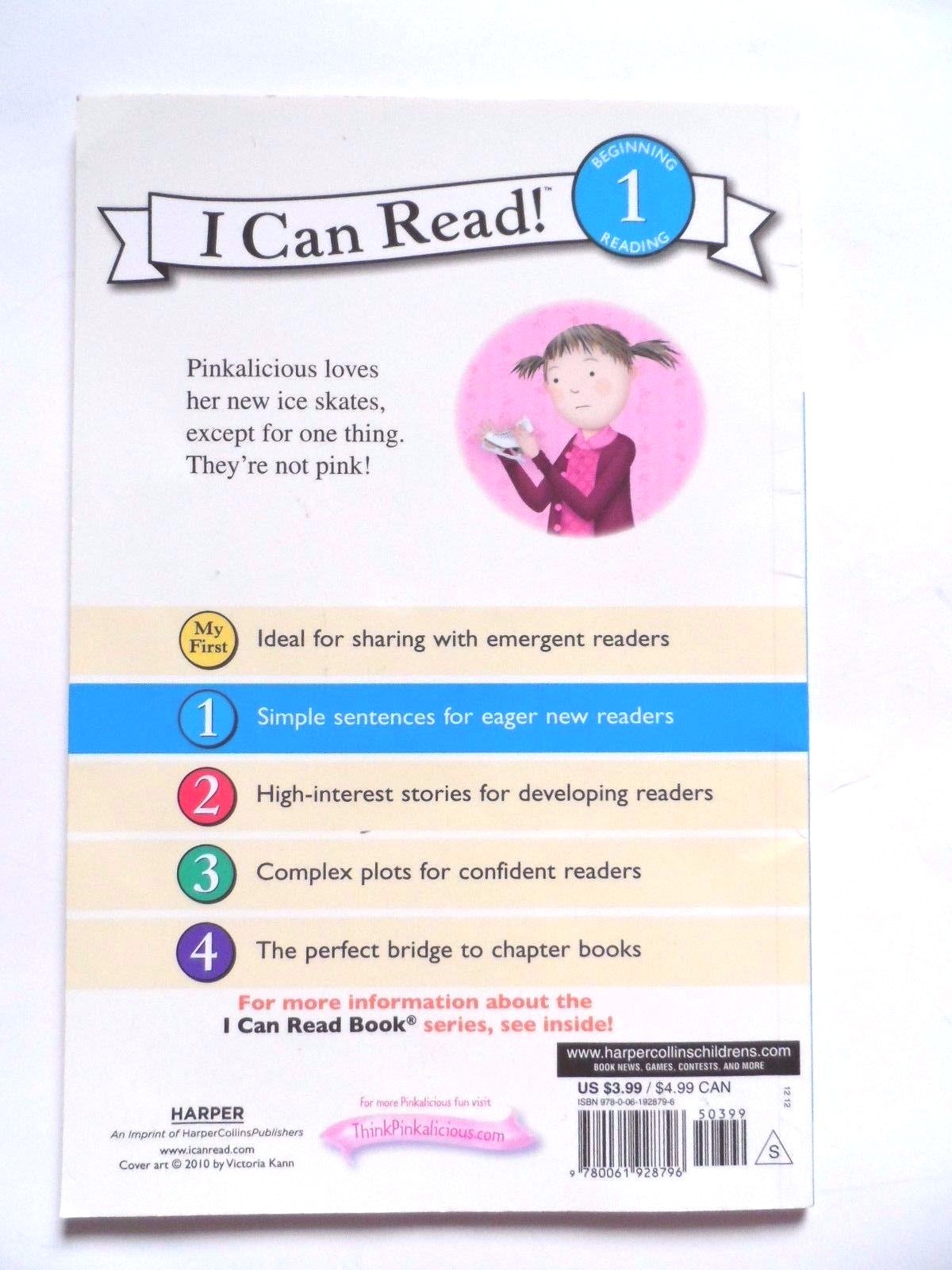 Pinkalicious: Pink around the Rink (I Can Read Level 1)