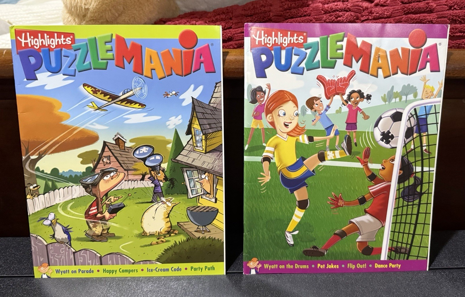 Highlights Puzzlemania Lot of 9 Books 2010 Books Magazines Educational Kids NEW