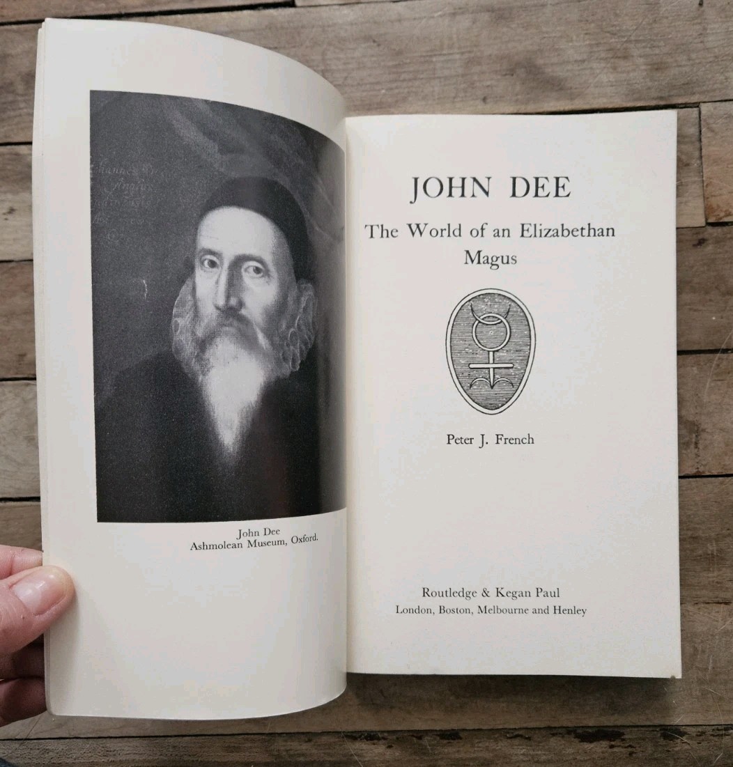 1972. John Dee : The World of an Elizabethan Magus by Peter J. French | Rare