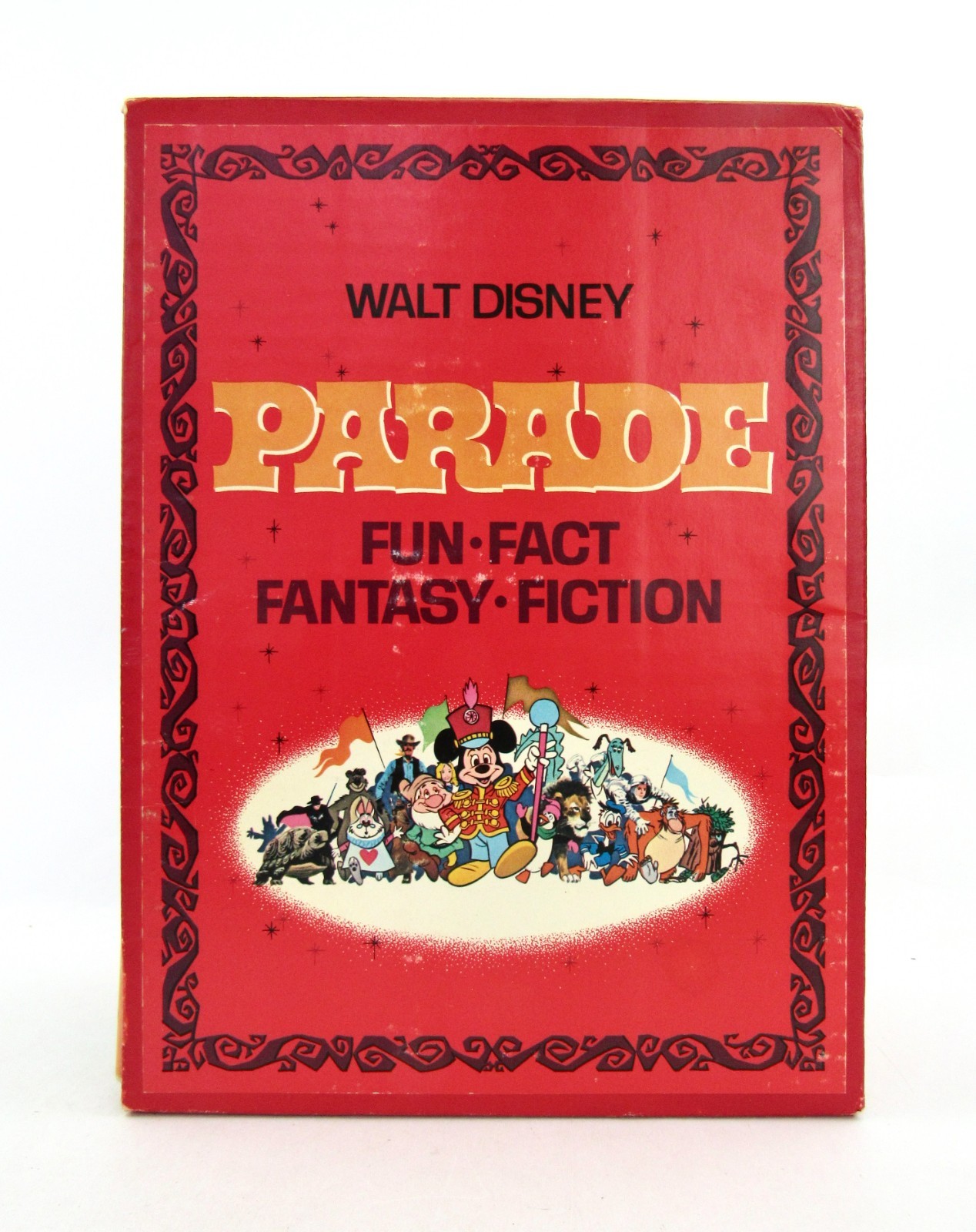 Walt Disney PARADE Box Set 1969 Golden Press Fiction Fantasy Adventures Fun HB