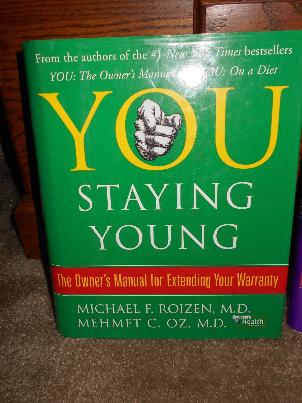 Lot of 3 You Diet Young Beautiful Hardcovers by MD’s Dr Oz Discovery