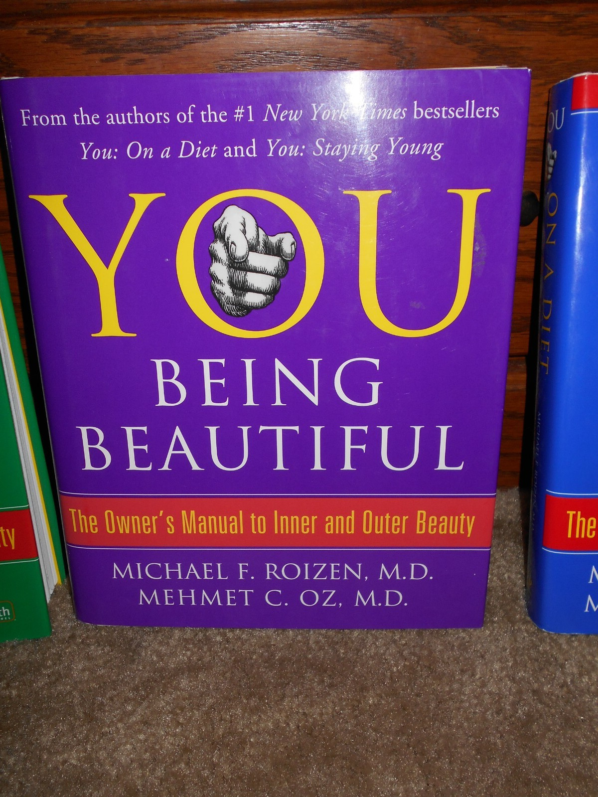 Lot of 3 You Diet Young Beautiful Hardcovers by MD’s Dr Oz Discovery