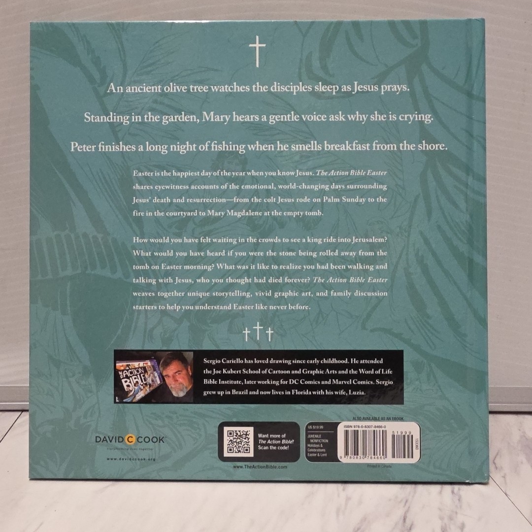 Action Bible Easter : 25 Stories about Jesus’ Resurrection by Sergio Cariello